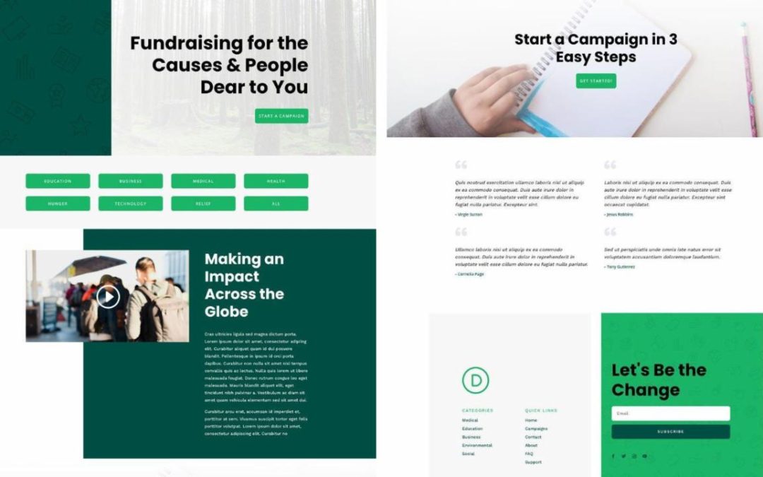 ET – Crowdfunding Home Page