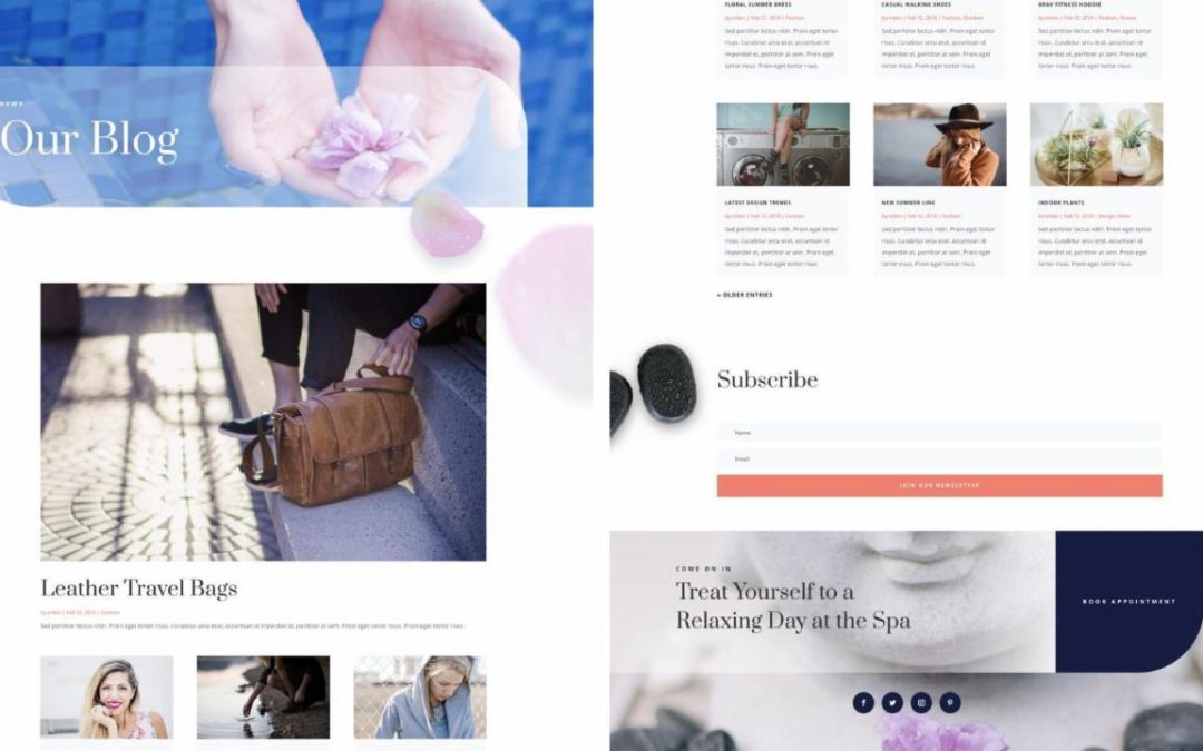 ET – Day Spa Blog Page