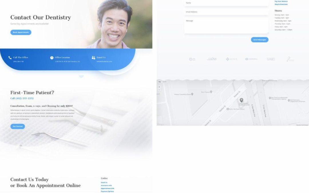 ET – Dentist Contact Page