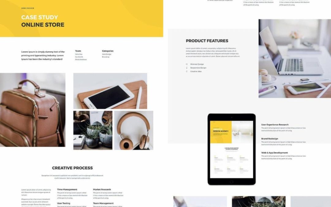 ET – Design Agency Case Study Page