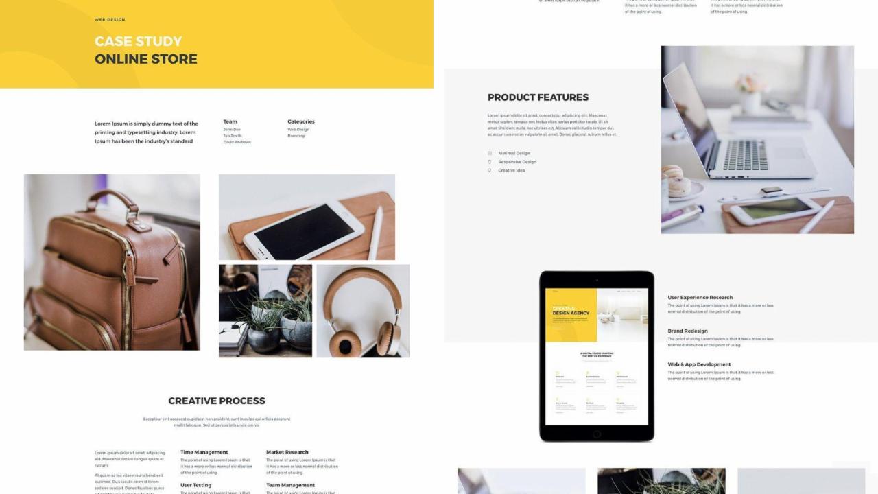ET - Design Agency Case Study Page