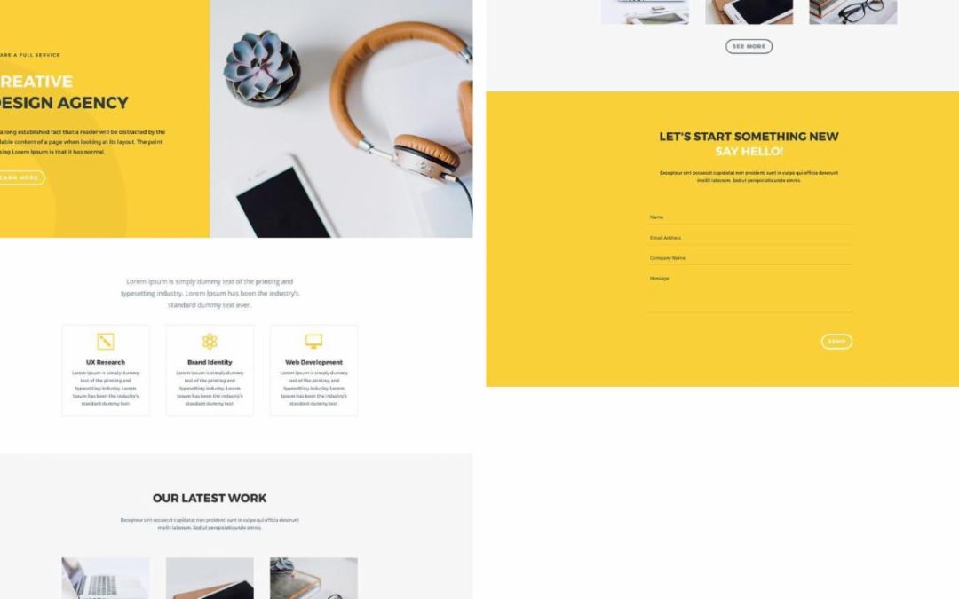 ET – Design Agency Home Page