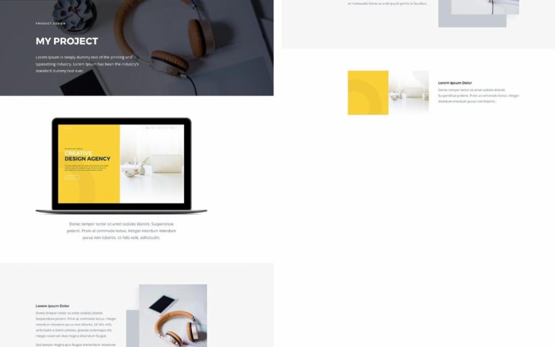 ET – Design Agency Project Page 1