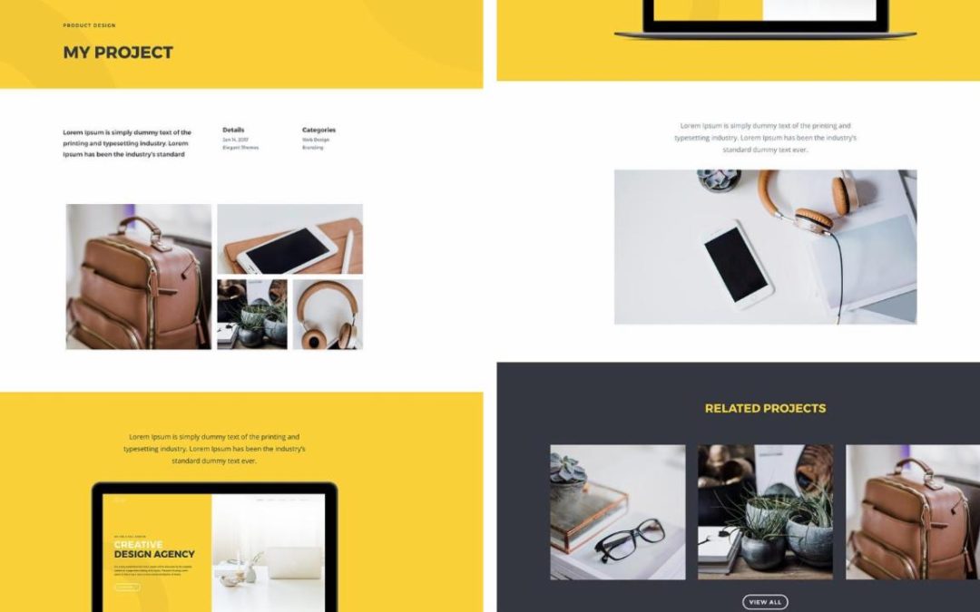ET – Design Agency Project Page 2