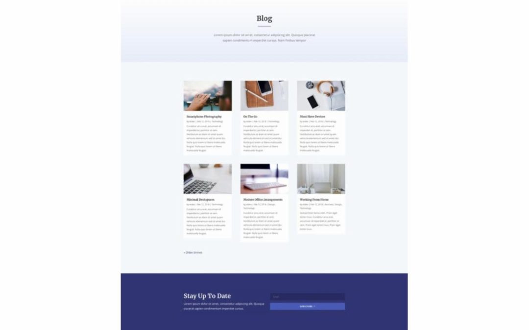 ET – Design Conference Blog Page