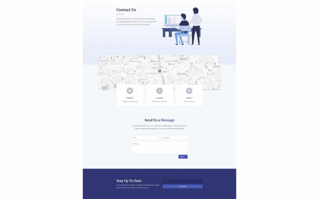 ET – Design Conference Contact Page
