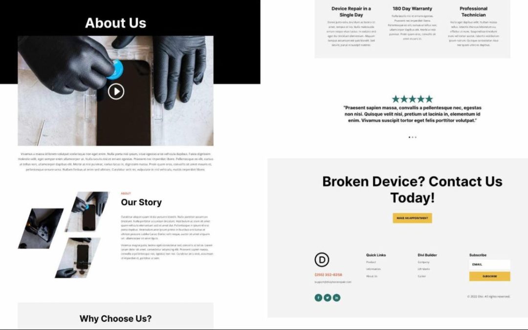 ET – Device Repair About Page