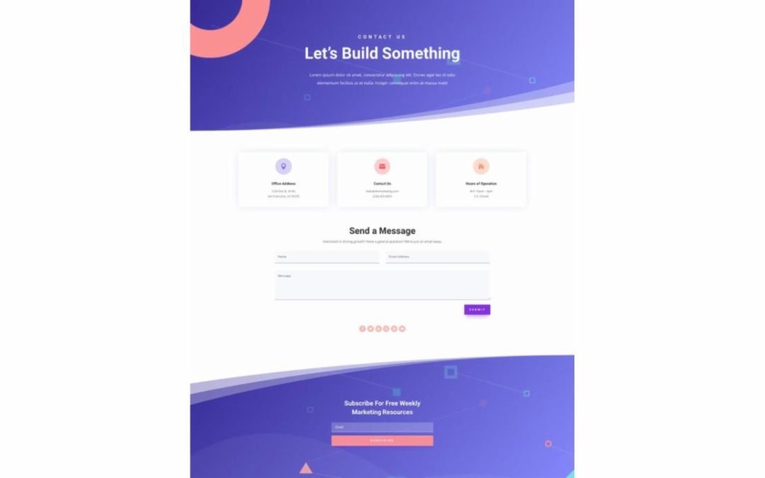 ET – Digital Marketing Contact Page