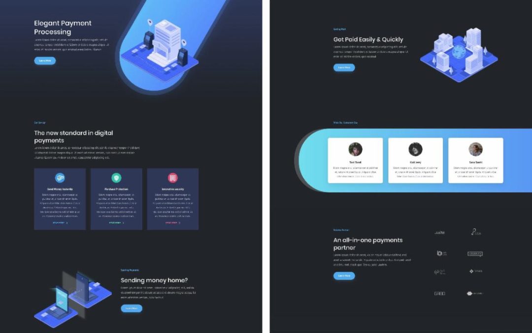 ET – Digital Payments Landing Page