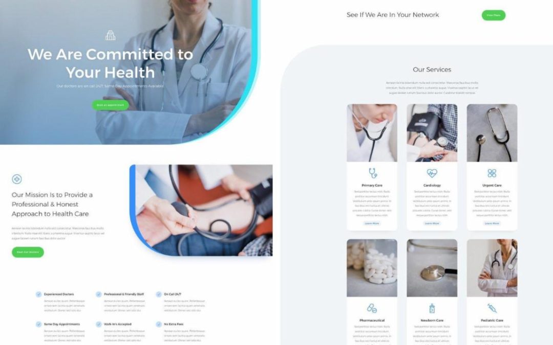 ET – Doctor’s Office Landing Page