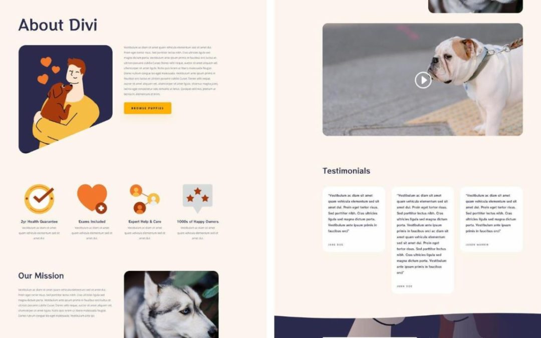 ET – Dog Breeder About Page