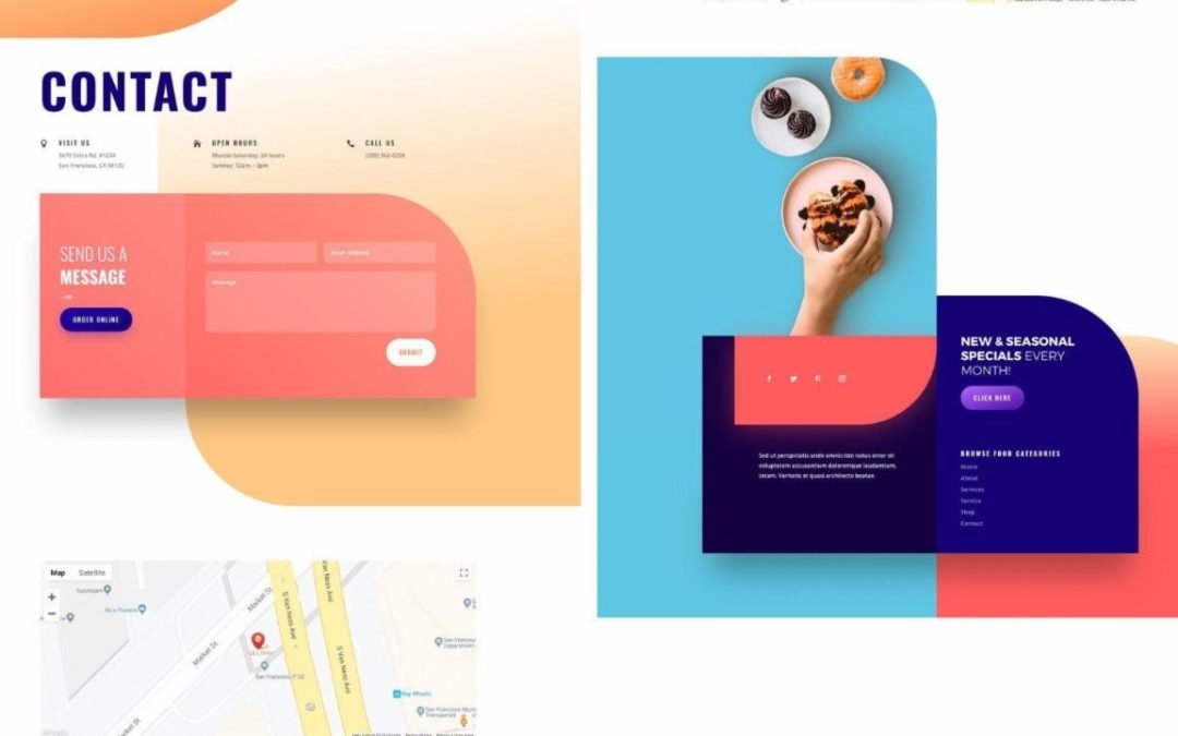 ET – Donut Shop Contact Page