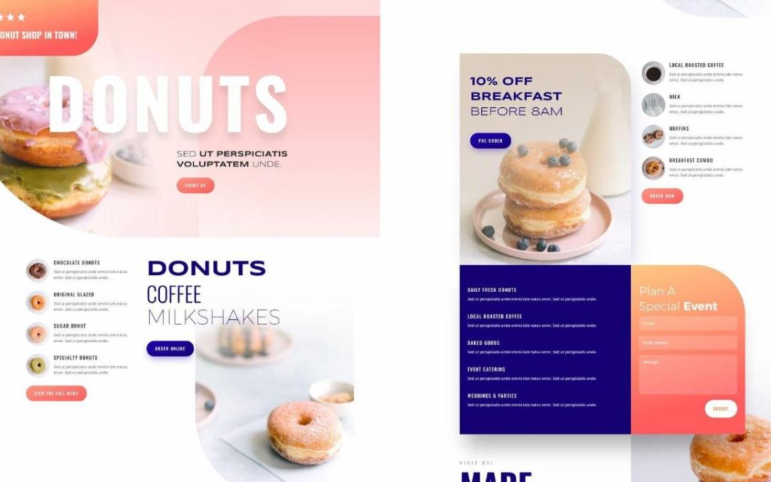 ET – Donut Shop Home Page