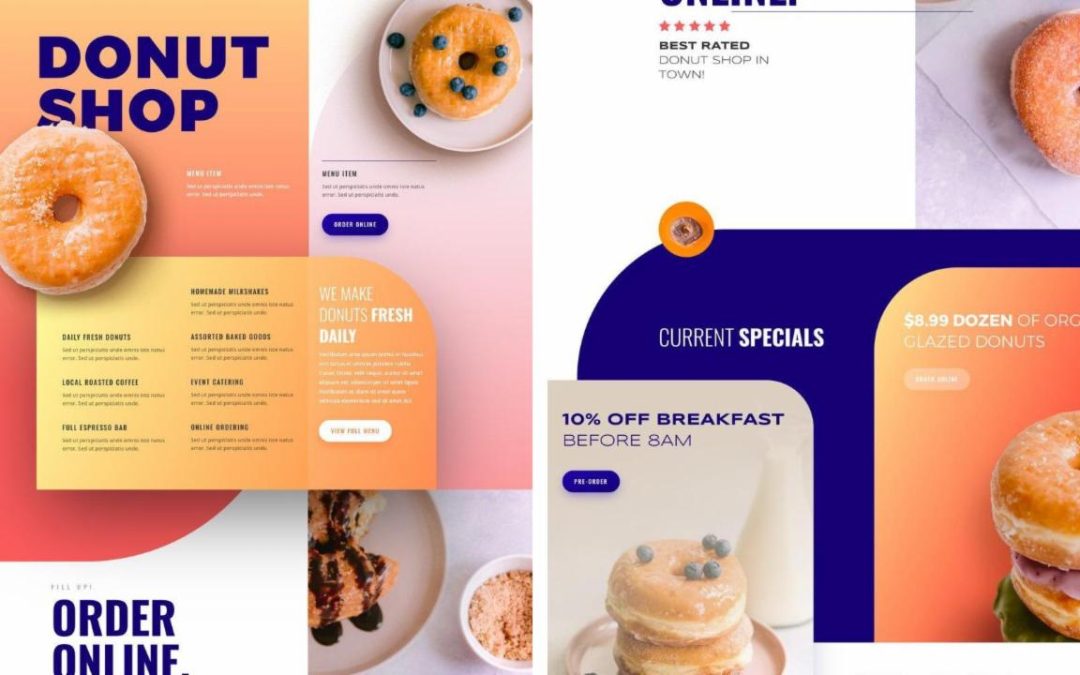 ET – Donut Shop Landing Page