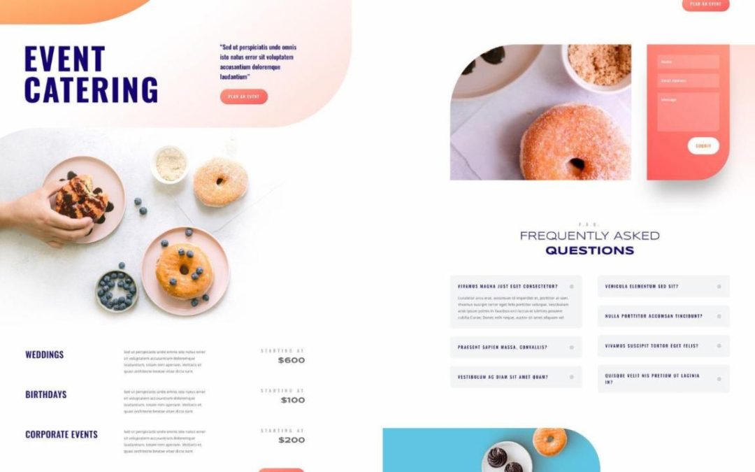 ET – Donut Shop Service Page