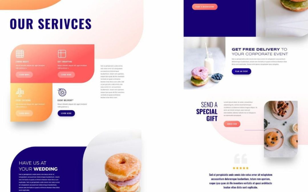ET – Donut Shop Services Page