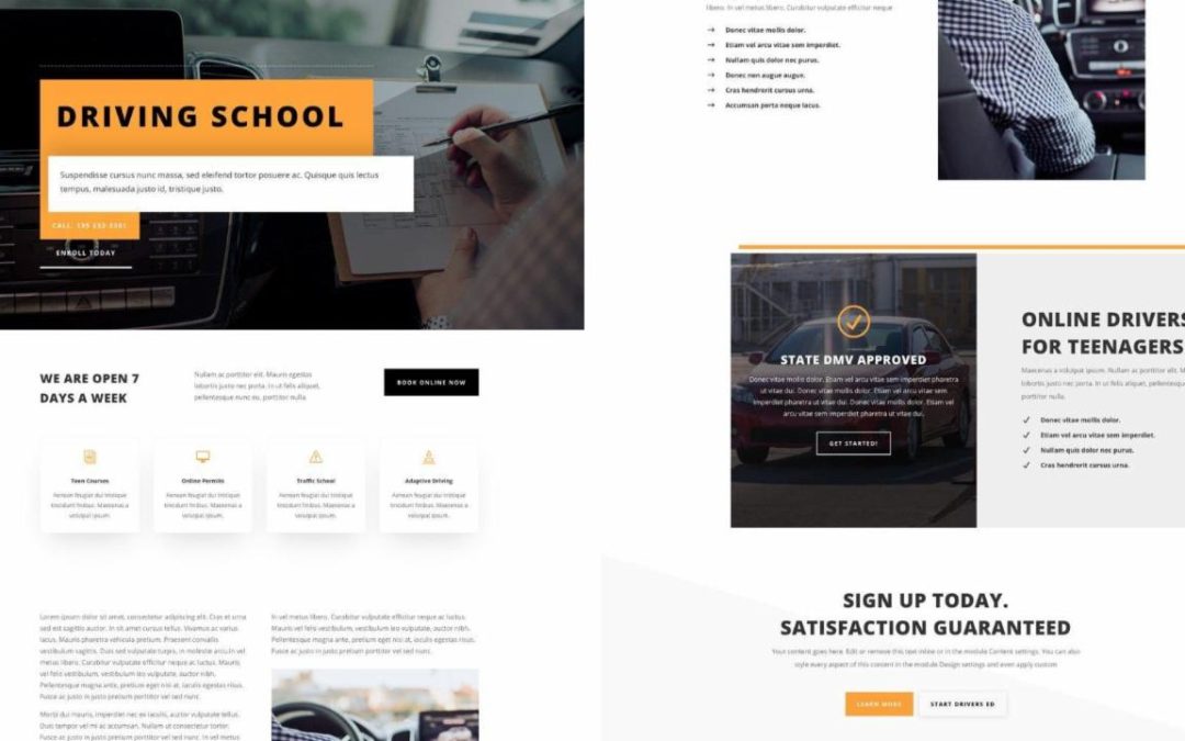 ET – Driving School Home Page