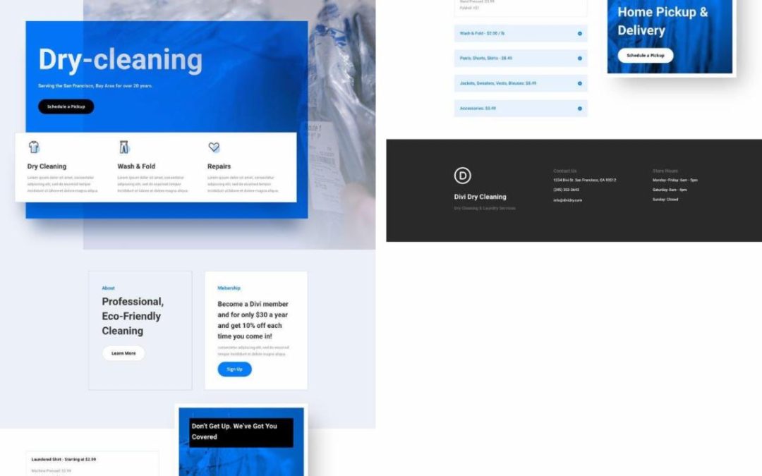 ET – Dry Cleaning Home Page