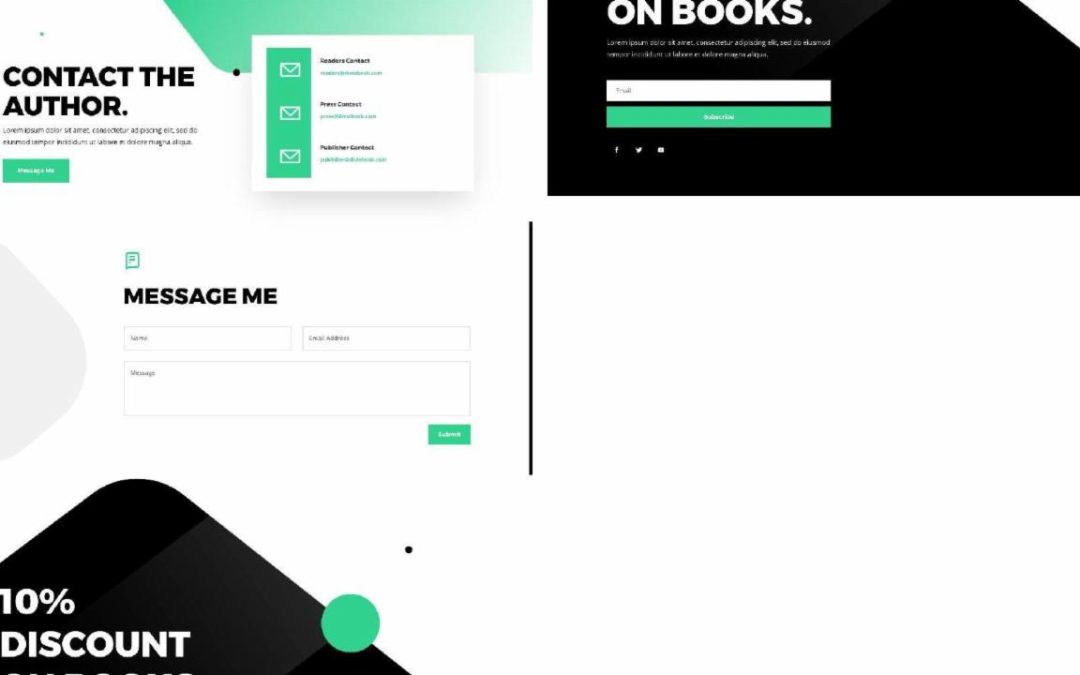 ET – Ebook Contact Page