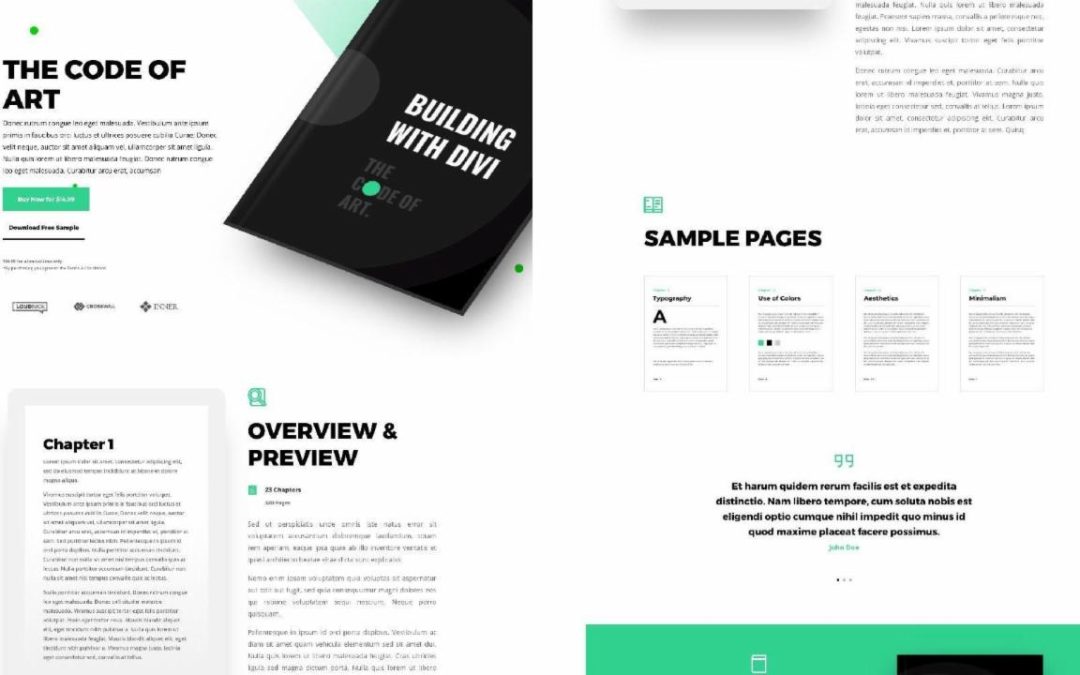 ET – Ebook Product Page