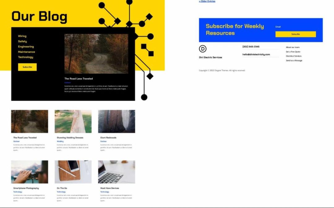 ET – Electrical Services Blog Page