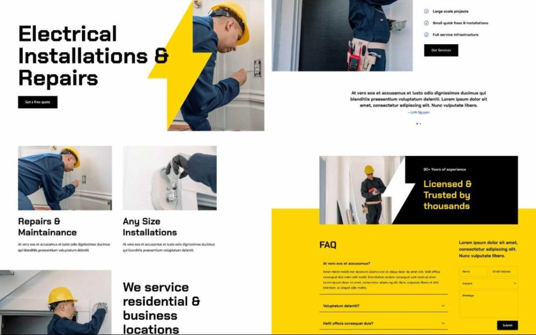 ET – Electrical Services Home Page
