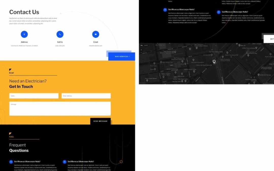 ET – Electrician Contact Page