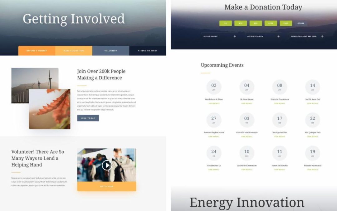 ET – Environmental Nonprofit Get Involved Page