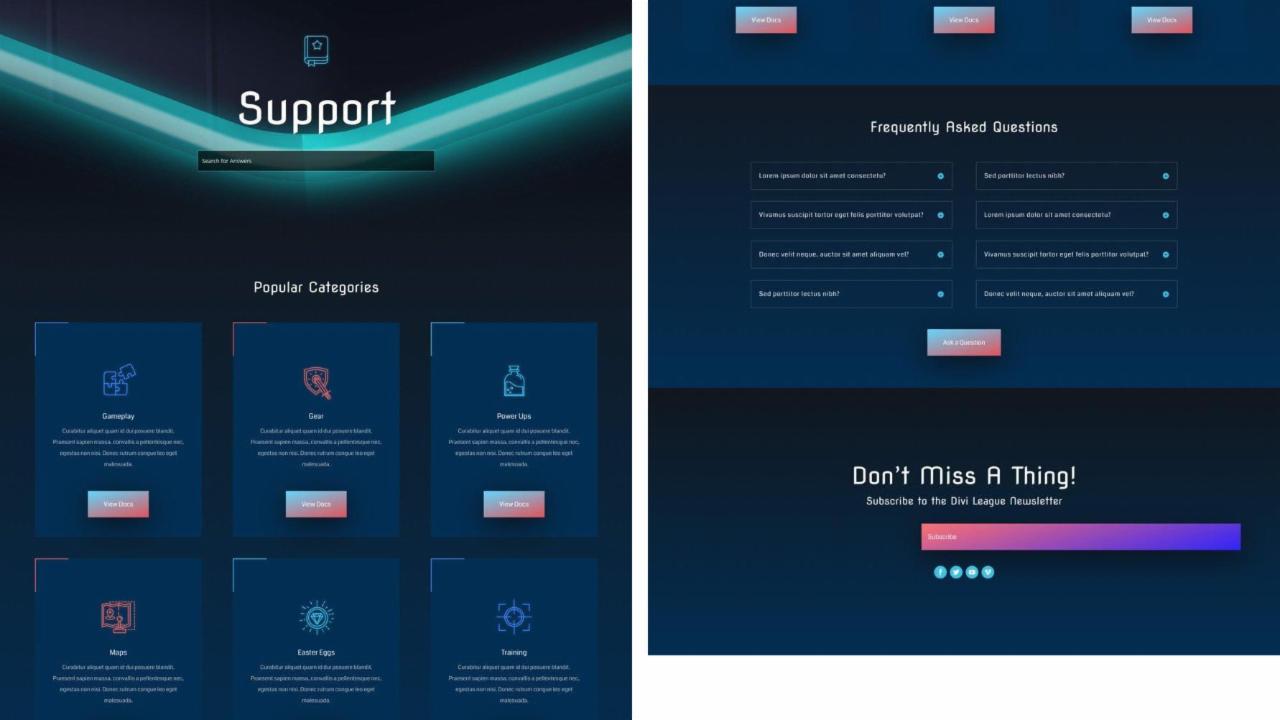 Esports Faq ET - Esports FAQ Page