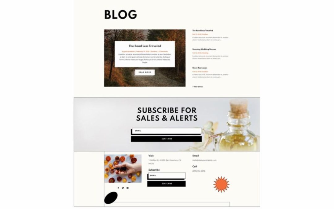 ET – Essential Oils Blog Page