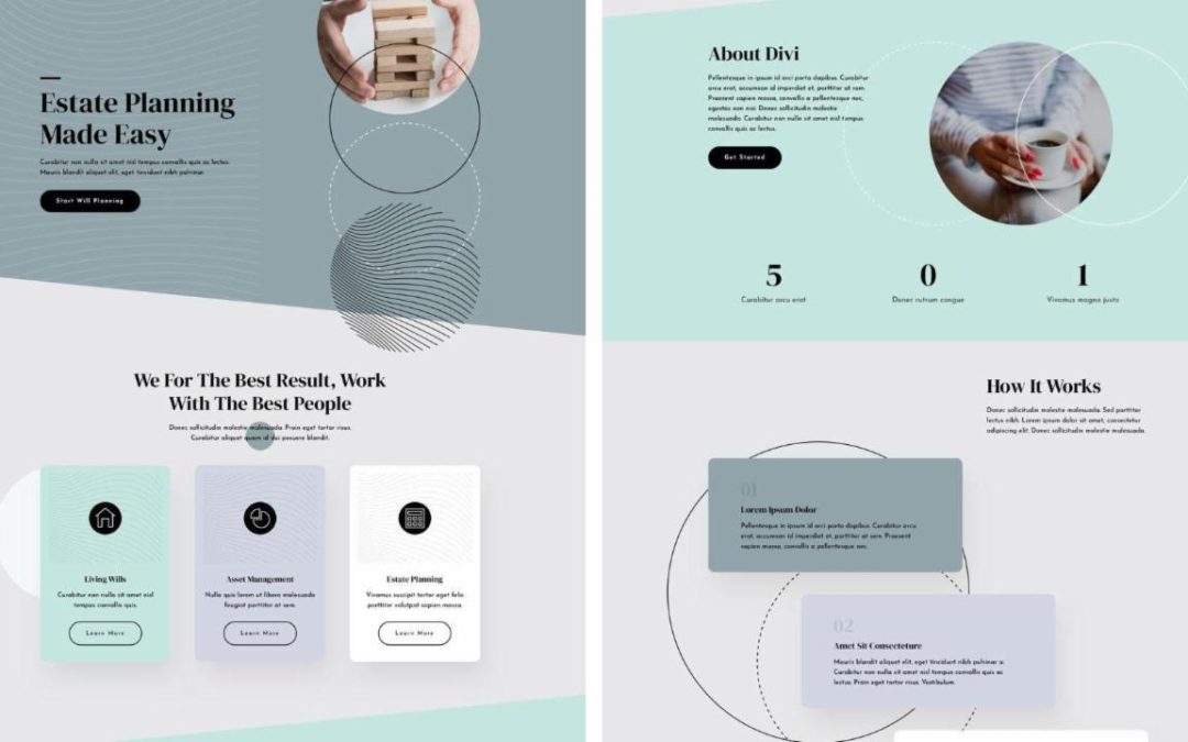 ET – Estate Planning Landing Page