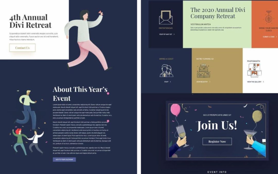 ET – Event About Page
