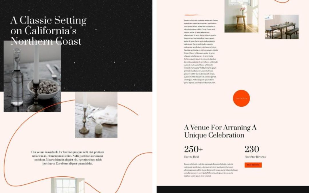 ET – Event Venue About Page