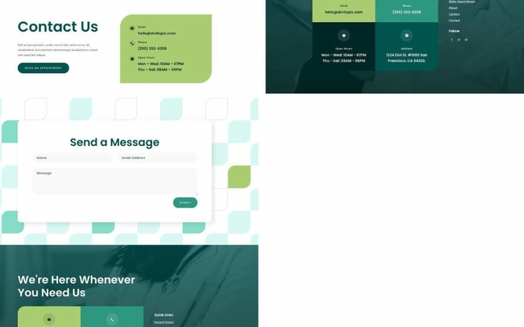 ET – Family Doctor Contact Page