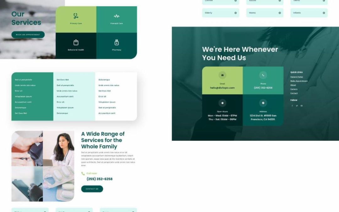 ET – Family Doctor Services Page