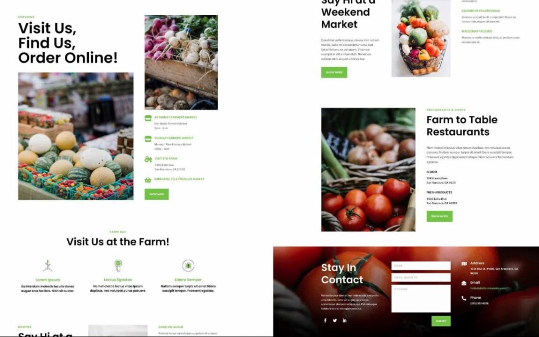 ET – Farm to Table Services Page