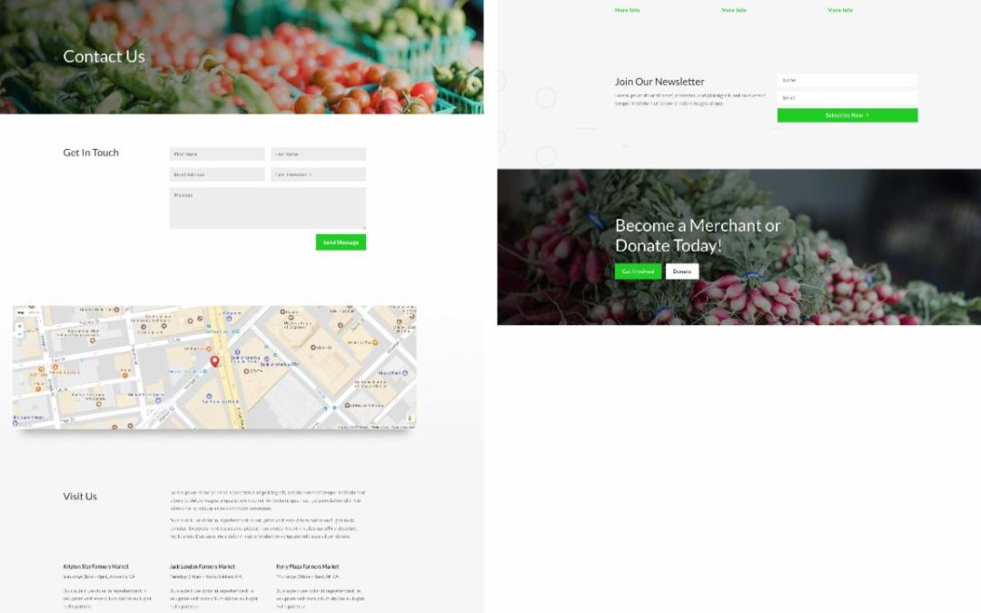 ET – Farmers Market Contact Page
