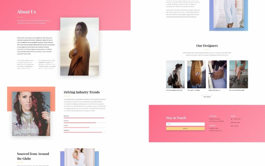 ET – Fashion About Page
