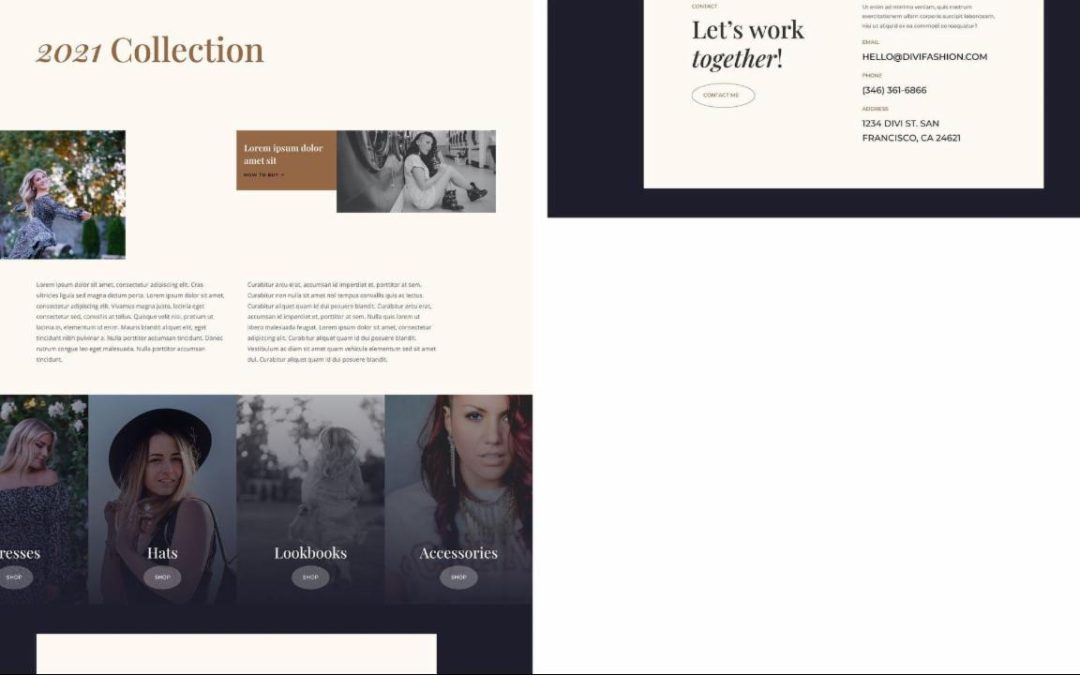 ET – Fashion Designer Collection Page
