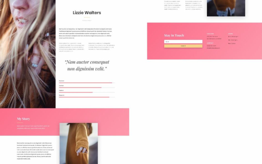 ET – Fashion Designer Page