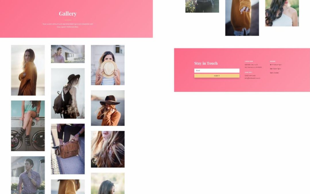 ET – Fashion Gallery Page
