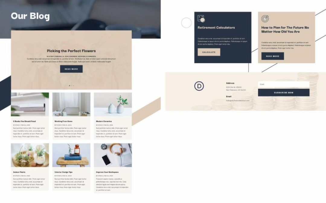 ET – Financial Advisor Blog Page