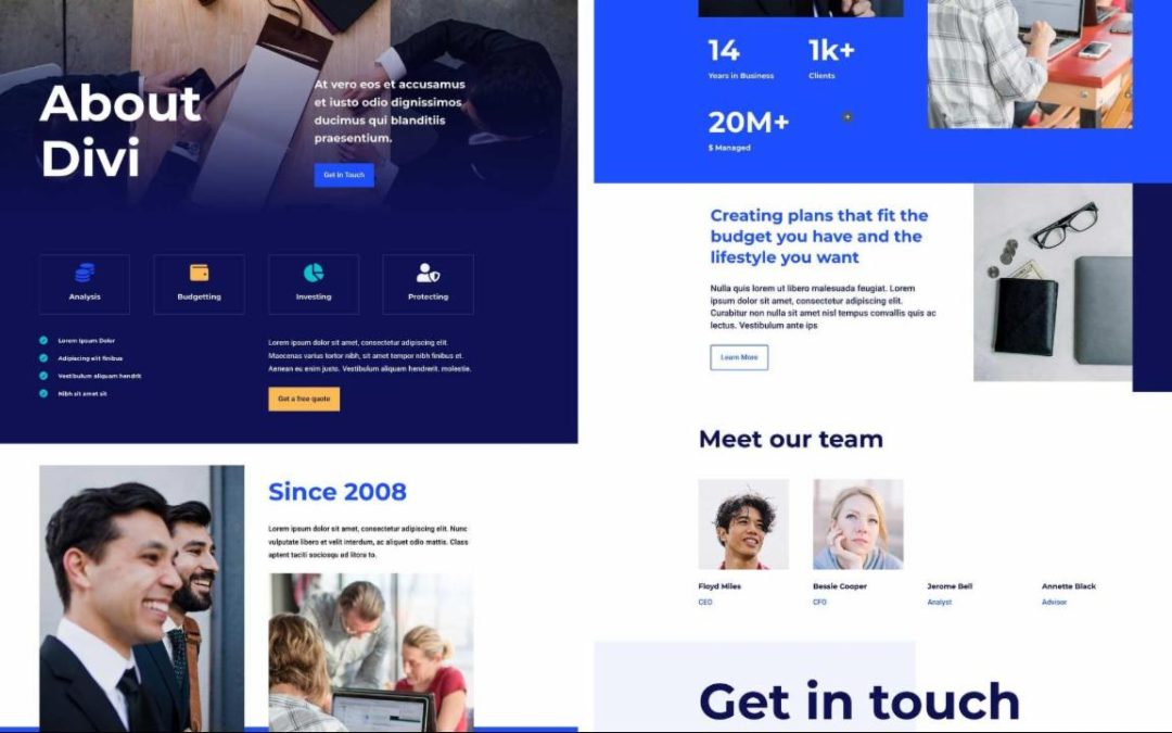 ET – Financial Services About Page