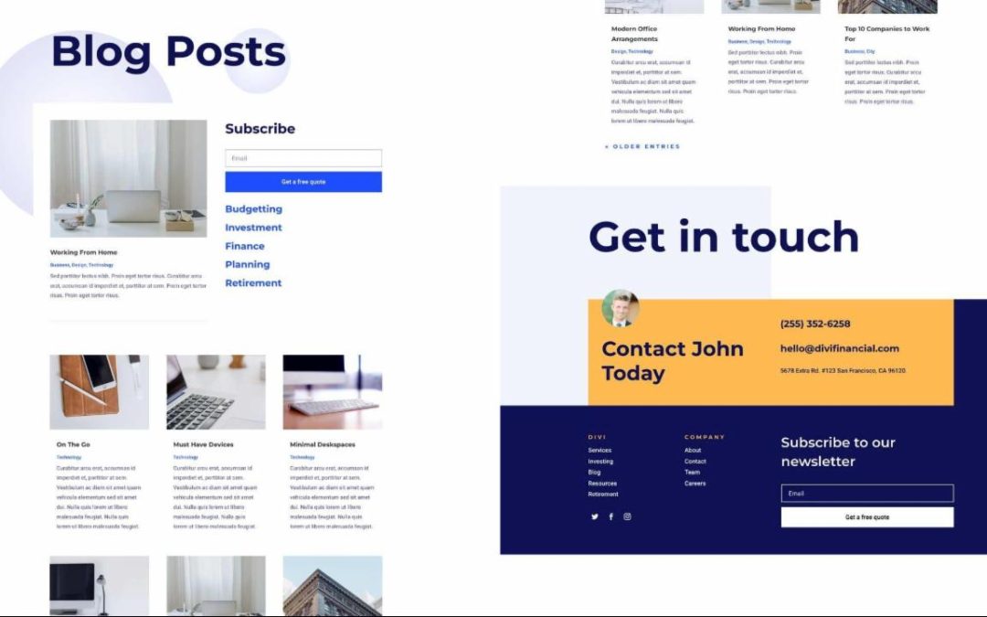 ET – Financial Services Blog Page