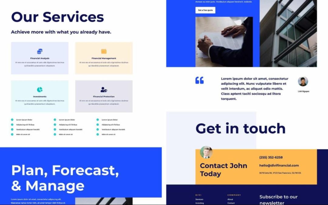 ET – Financial Services Services Page