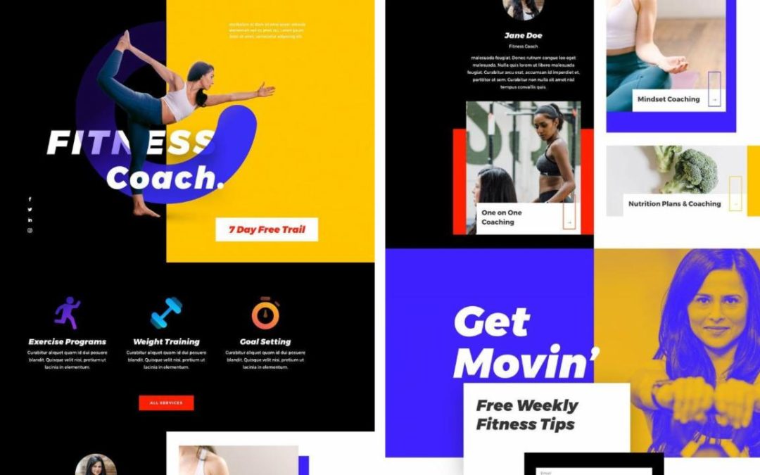 ET – Fitness Coach Home Page
