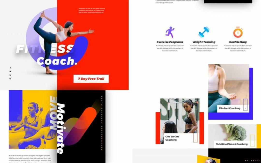 ET – Fitness Coach Landing Page