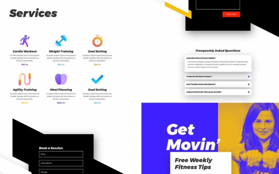 ET – Fitness Coach Services Page