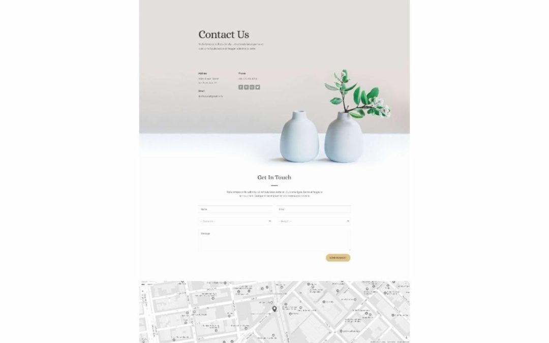 ET – Florist Contact Page