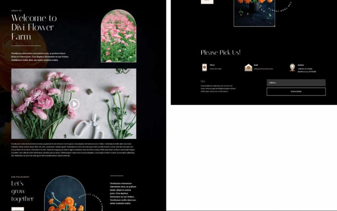 ET – Flower Farm About Page